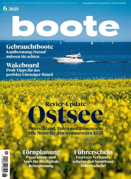 Boote – Juni 2025 Cover