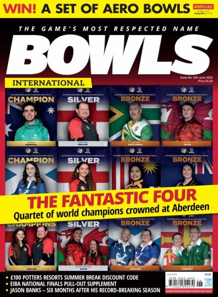 Bowls International – June 2025 Cover