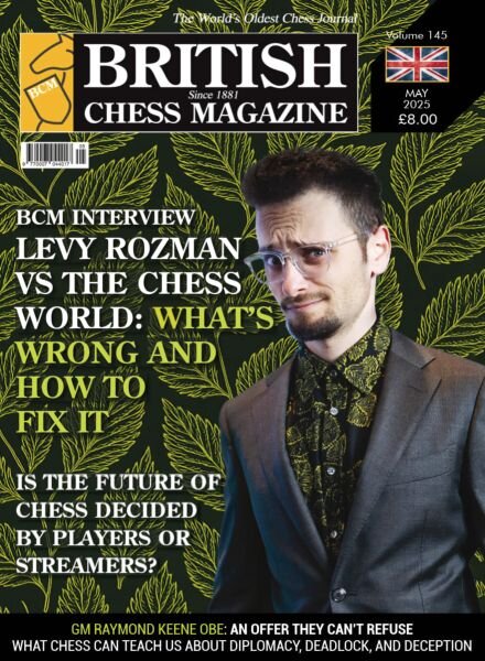 British Chess Magazine – May 2025 Cover