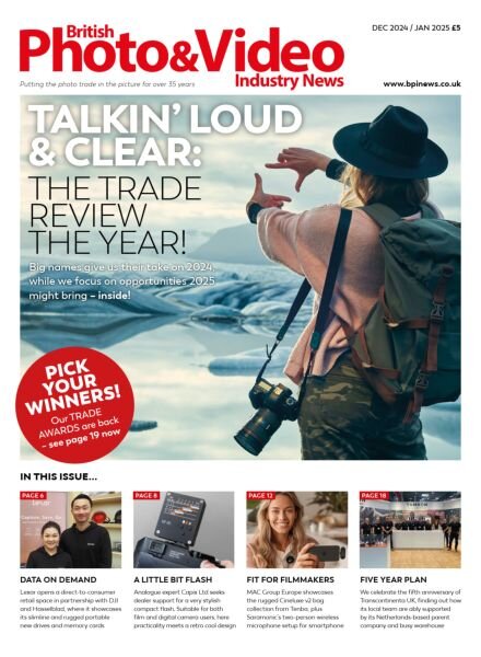 British Photo&Video Industry News – December 2024-January 2025 Cover