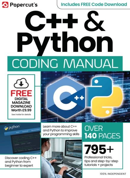 C++ & Python Coding Manual – Spring 2025 Cover