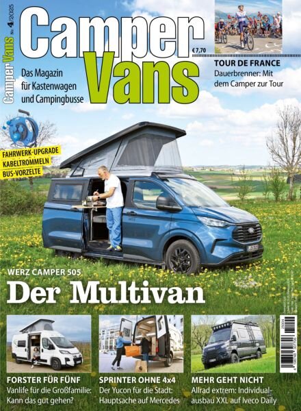 CamperVans – Mai 2025 Cover