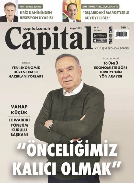 Capital Turkiye – Mayis 2025 Cover