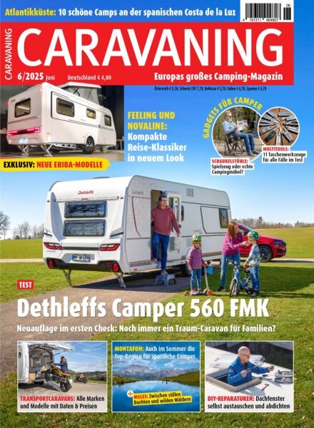 Caravaning – Juni 2025 Cover