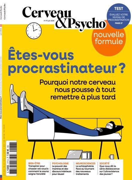 Cerveau & Psycho – Juin 2025 Cover