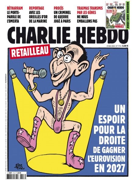 Charlie Hebdo – 21 Mai 2025 Cover