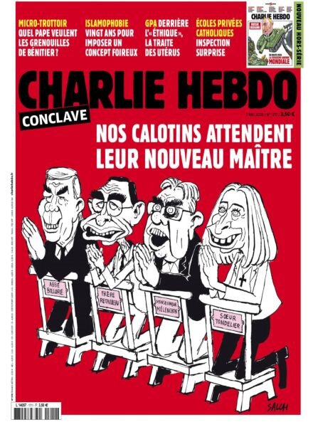Charlie Hebdo – 7 Mai 2025 Cover