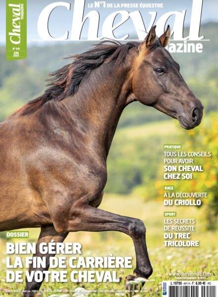 Cheval Magazine – Juin 2025 Cover