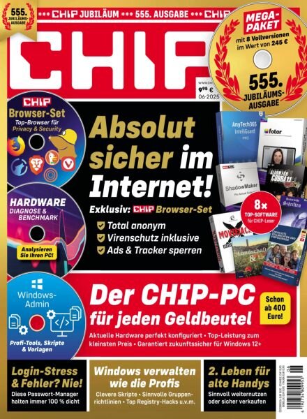 Chip Germany – Juni 2025 Cover