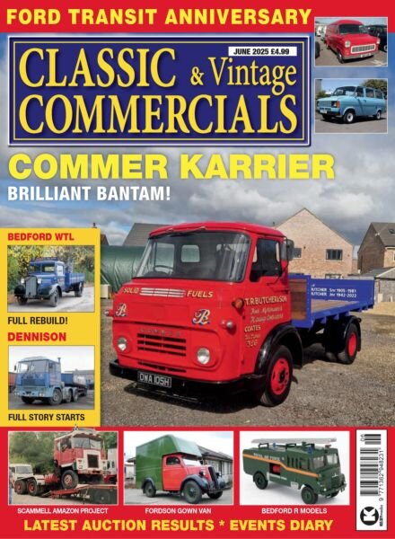 Classic & Vintage Commercials – June 2025 Cover