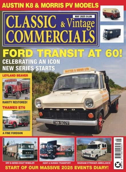 Classic & Vintage Commercials – May 2025 Cover