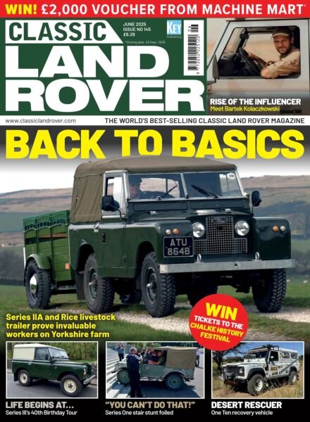 Classic Land Rover – June 2025 Cover