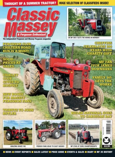 Classic Massey & Ferguson Enthusiast – May-June 2025 Cover