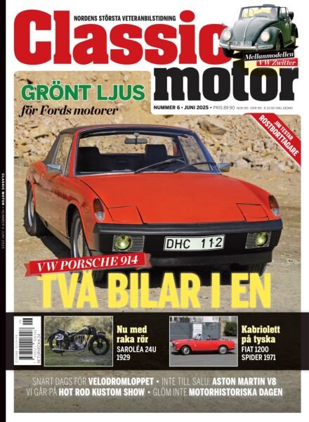 Classic Motor – Maj 2025 Cover