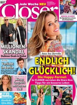 Closer Germany – 27 Mai 2025