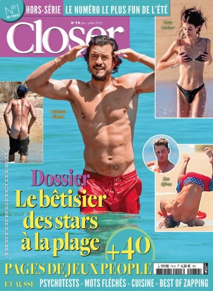 Closer – Hors-Serie – Juin-Juillet 2025 Cover