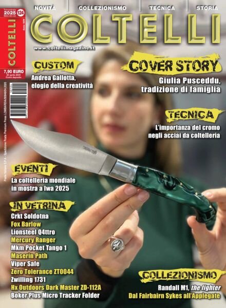 Coltelli – Maggio-Giugno-Luglio 2025 Cover