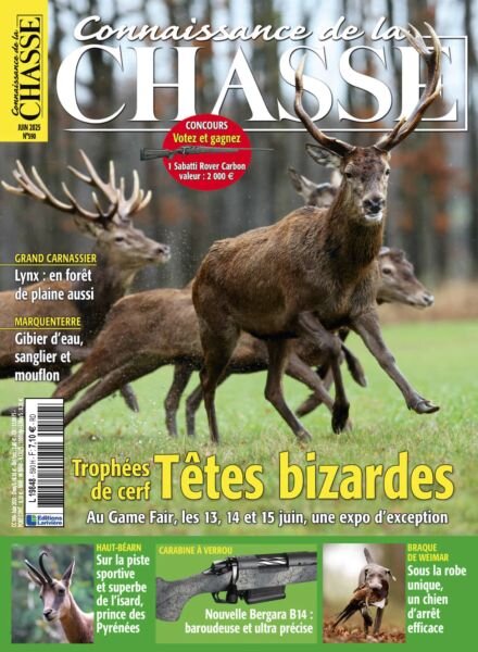Connaissance de la Chasse – Juin 2025 Cover
