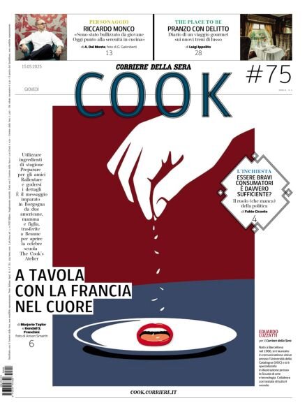 Corriere della Sera Cook – 15 Maggio 2025 Cover