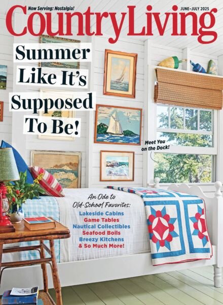 Country Living USA – June-July 2025 Cover