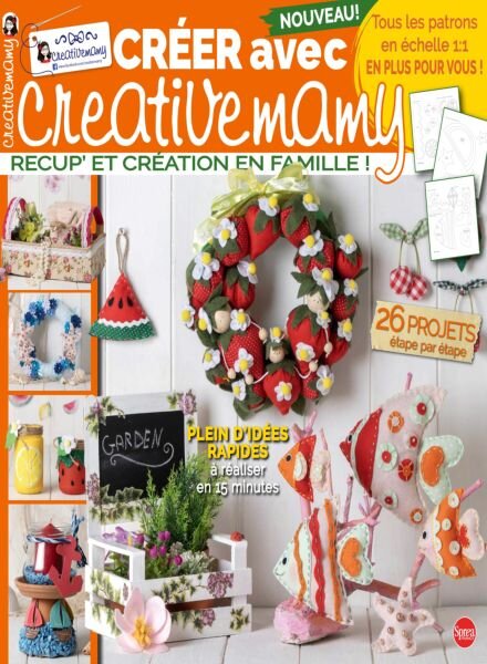 Creer avec Creative Mamy – Mai-Juin 2025 Cover