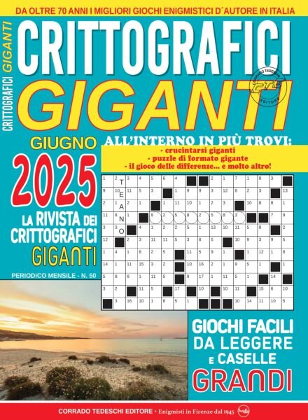 Crittografici Giganti – Giugno 2025 Cover