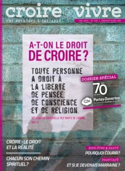 Croire & Vivre – Mai 2025