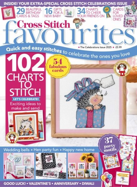 Cross Stitch Favourites – Issue 41 2025 Cover