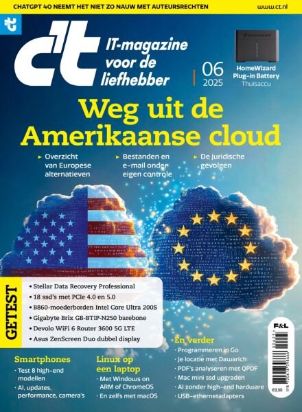 c’t Magazine Netherlands – Juni 2025 Cover