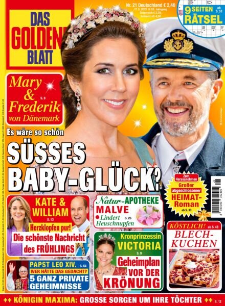 Das Goldene Blatt – 17 Mai 2025 Cover