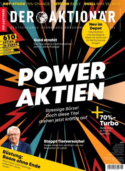 Der Aktionar – 02 Mai 2025 Cover