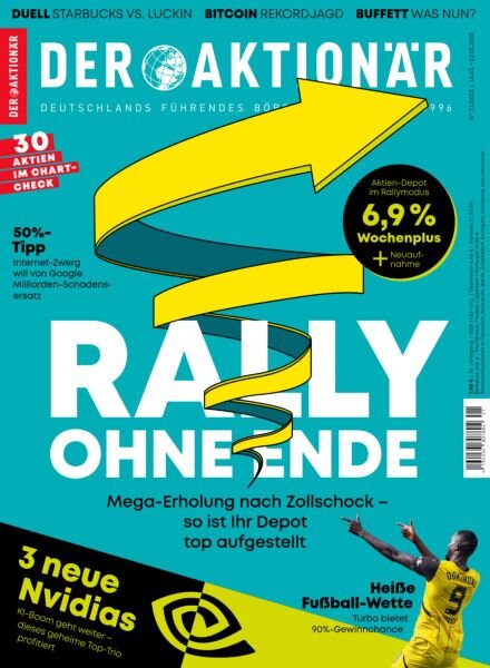 Der Aktionar – 16 Mai 2025 Cover