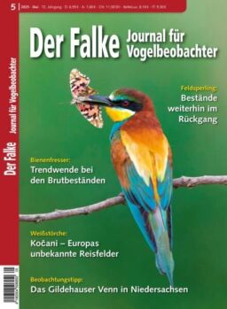 Der Falke Journal fur Vogelbeobachter – Mai 2025