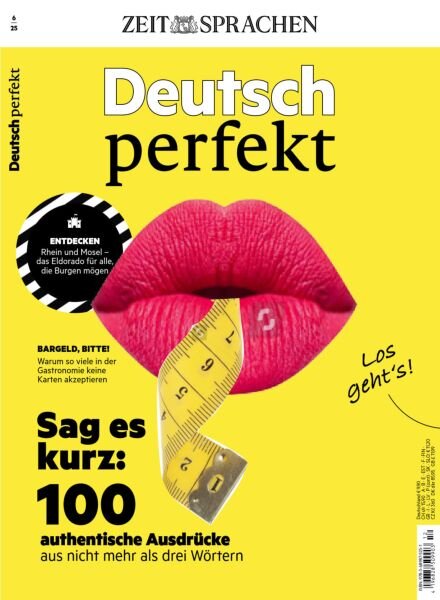 Deutsch Perfekt – N 6 2025 Cover