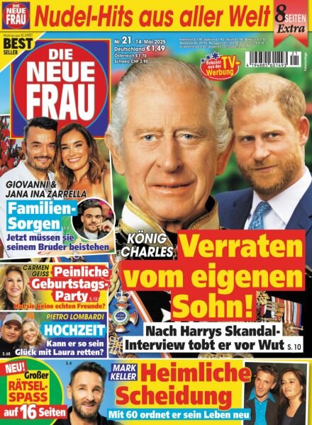 Die Neue Frau – 14 Mai 2025 Cover