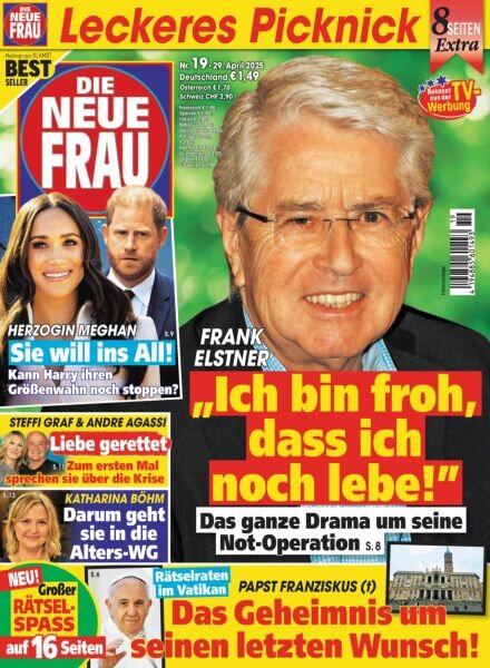 Die Neue Frau – 29 April 2025 Cover