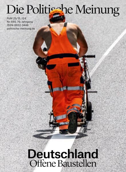 Die Politische Meinung – 2 Mai 2025 Cover