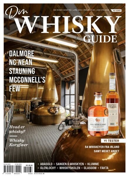 Din Whisky Guide – April 2025 Cover