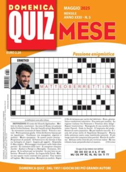 Domenica Quiz Mese – Maggio 2025
