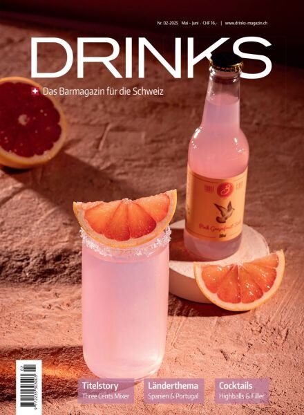 Drinks Switzerland – Mai-Juni 2025 Cover