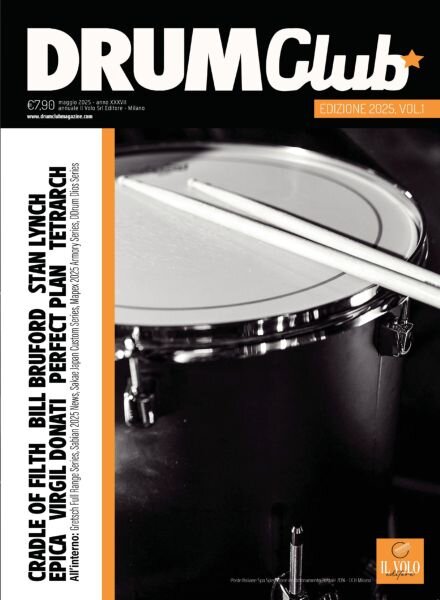 Drum Club Magazine – Maggio 2025 Cover