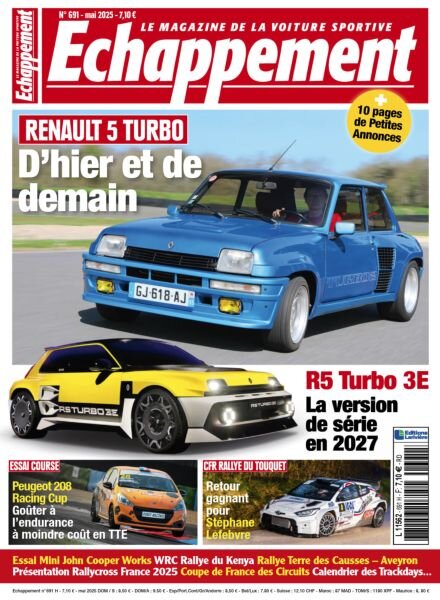 Echappement – Mai 2025 Cover
