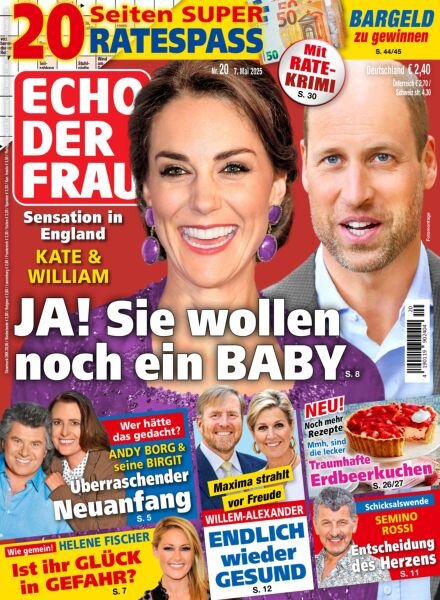 Echo der Frau – 7 Mai 2025 Cover