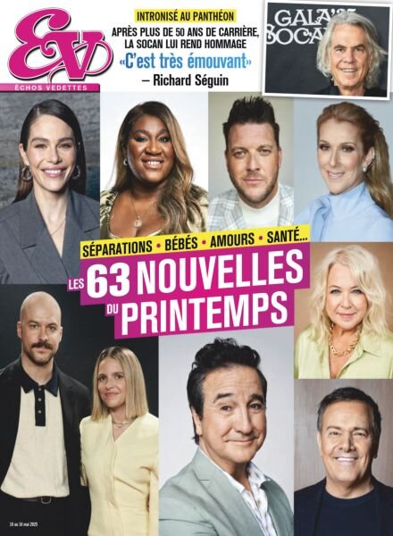 echos Vedettes – 10 Mai 2025 Cover