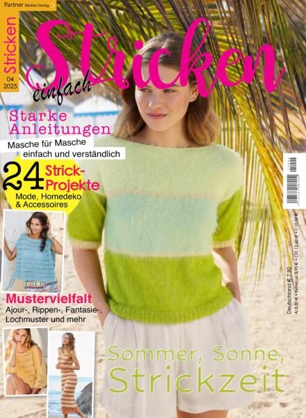 Einfach Stricken – Mai 2025 Cover