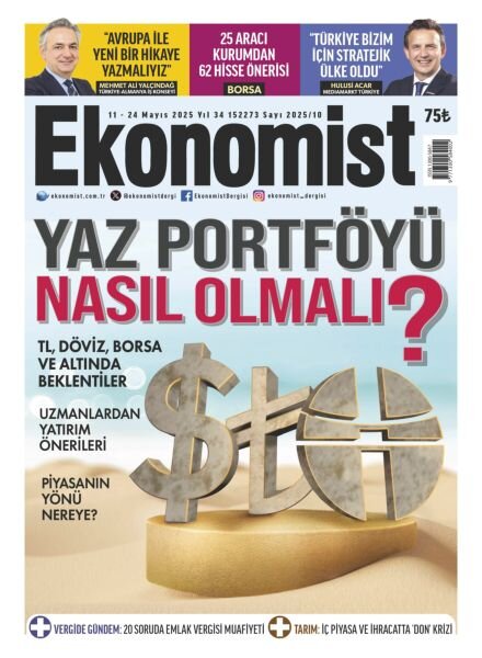 Ekonomist Turkiye – 10 Mayis 2025 Cover