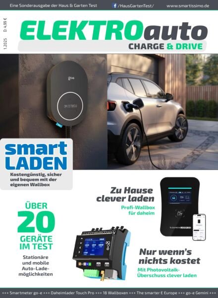 Elektroauto Charge & Drive – Ausgabe 1 2025 Cover