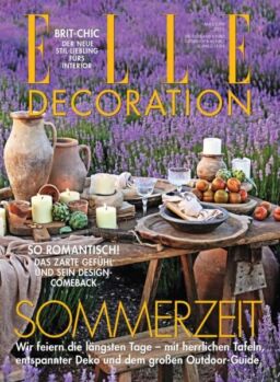 Elle Decoration Germany – Mai-Juni 2025