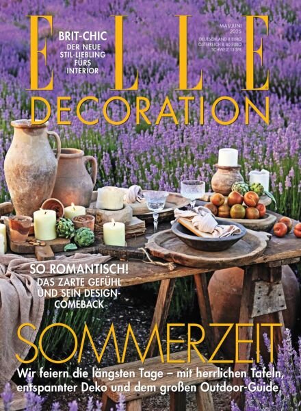 Elle Decoration Germany – Mai-Juni 2025 Cover