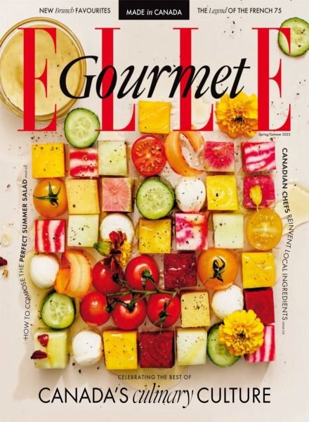 ELLE Gourmet Canada – Spring-Summer 2025 Cover